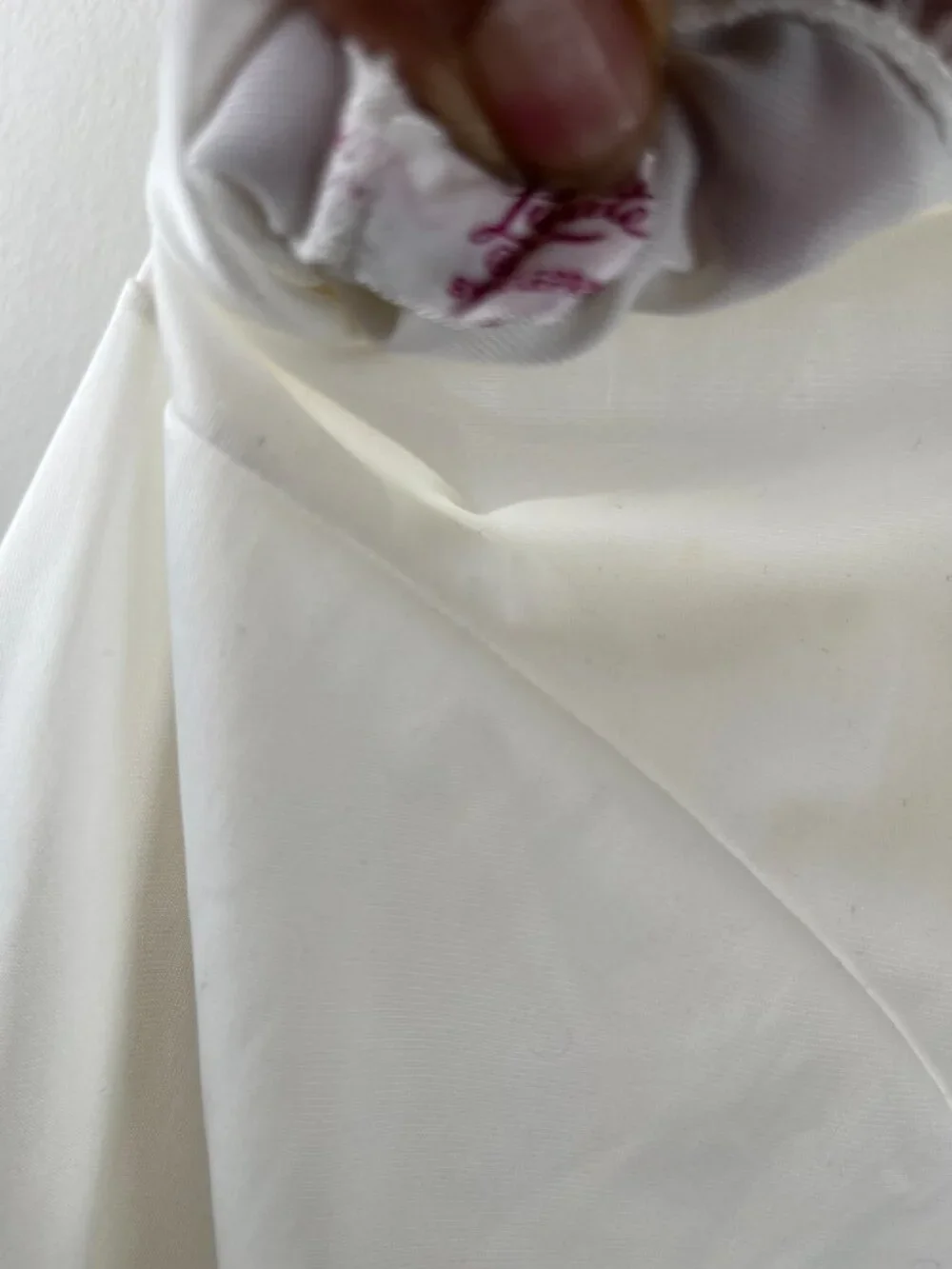 Vintage Mid-Century White Luxite Nightgown Size 38 - Picture 4 of 8